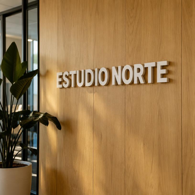 Letras corpóreas PVC