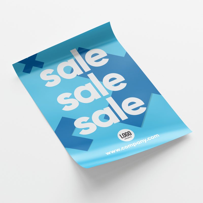 Advertising posters