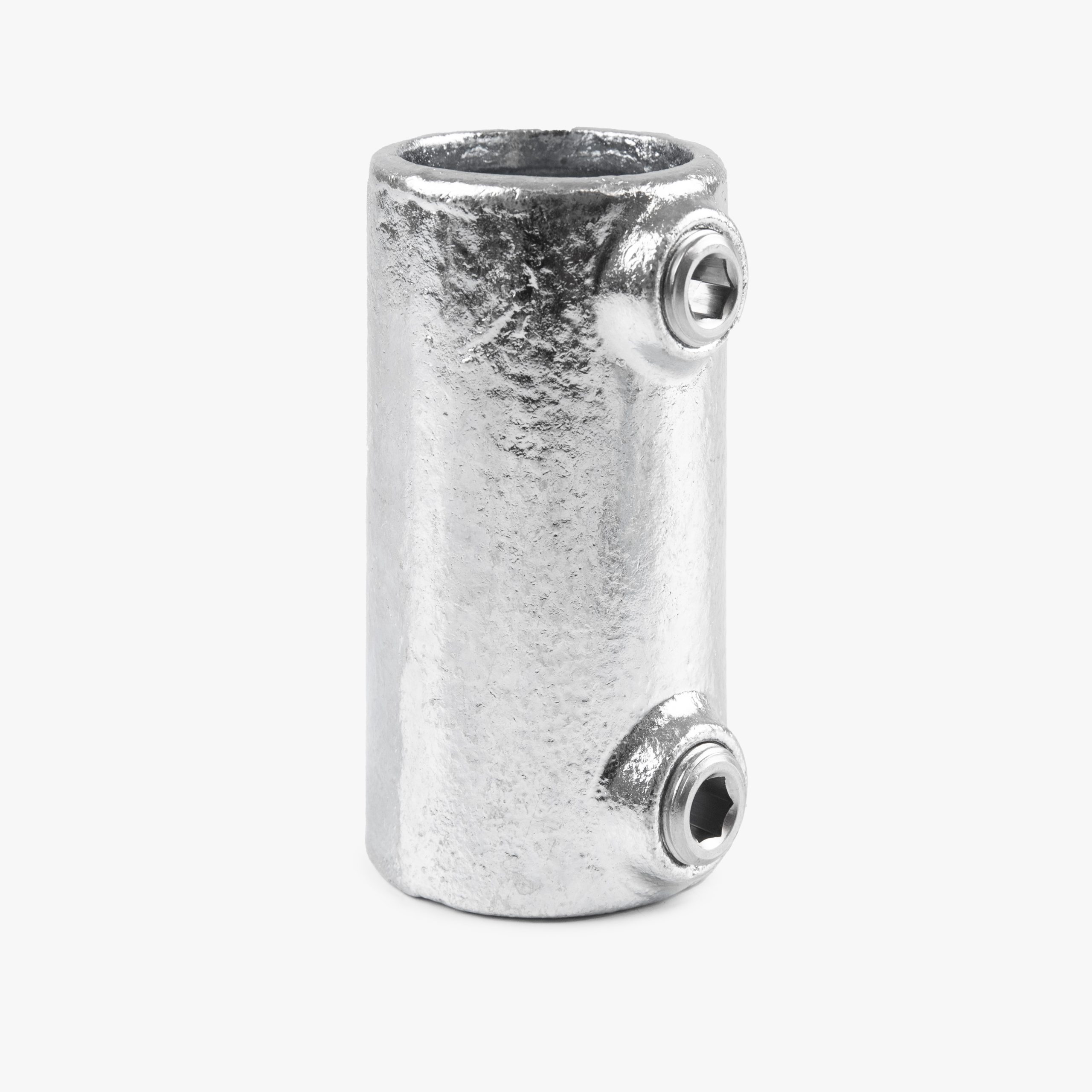 Manguito de unión para tubos de aluminio