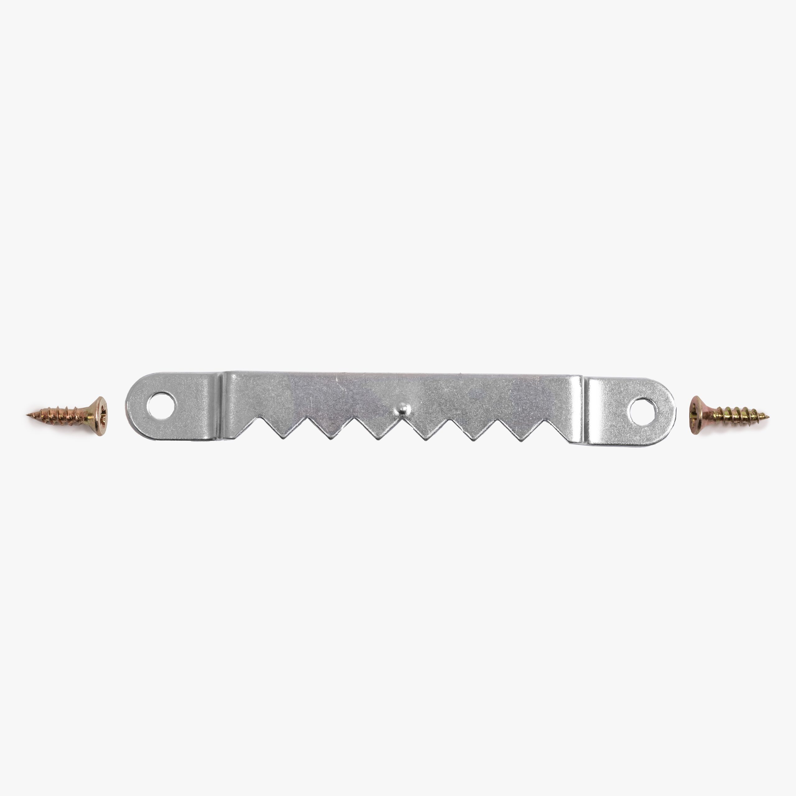 Colgador dentado 2 mm para cuadros y lienzos