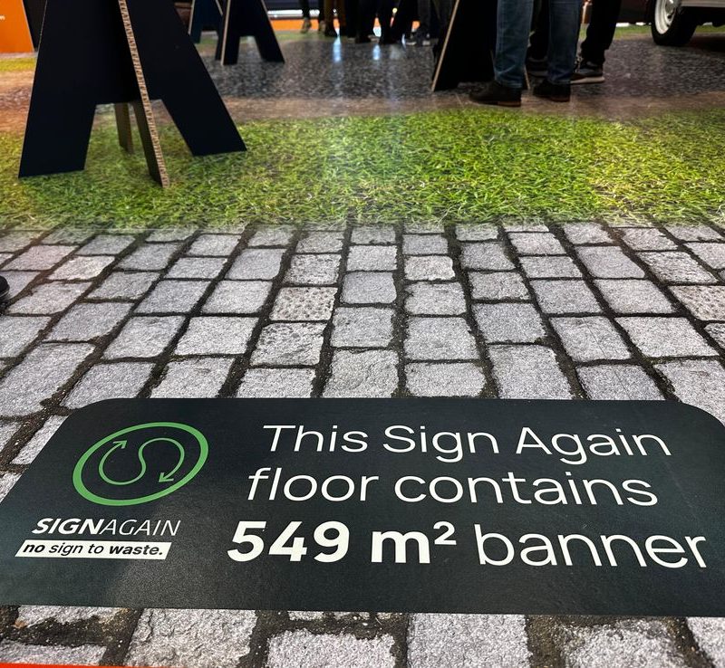 Sign Again® floor